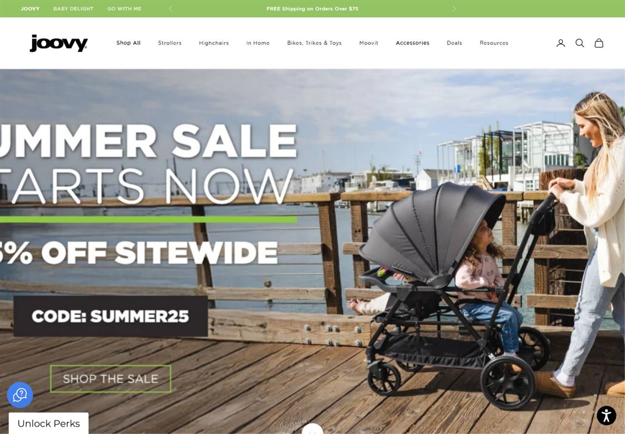 Joovy storefront