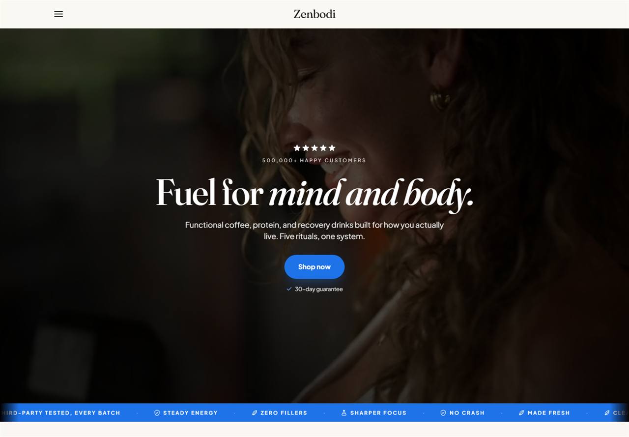 Zenbodi storefront